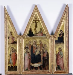 Trittico con Madonna e Bambino